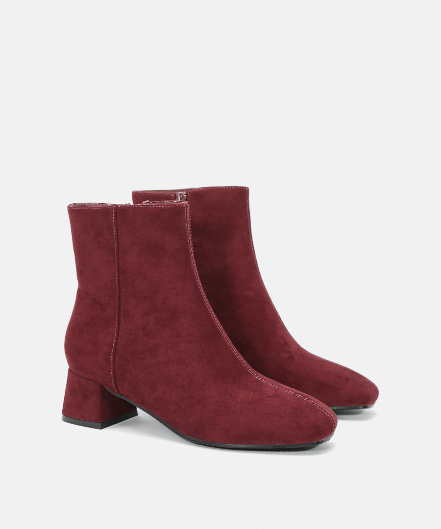 Botines punta cuadrada image number null